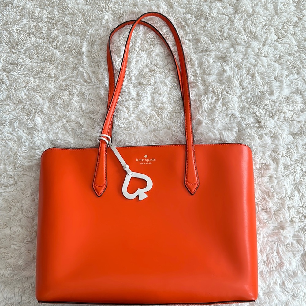 Kate Spade Breanna coral buds tote WKR00513